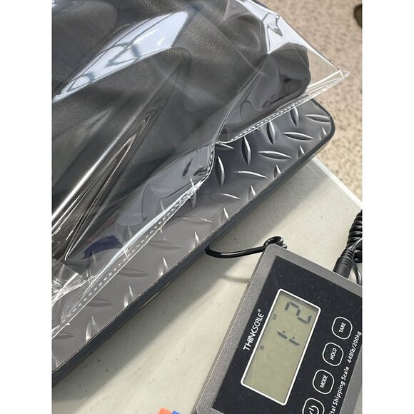 Loft Faux Leather Pants Size 10 Flat Front Straight Leg Soli Black Polyurethane - Picture 6 of 6